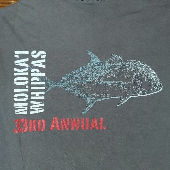 Molokai Whippas 33rd Annual Fishing Tournament T-shirt - Picture 4 of 4